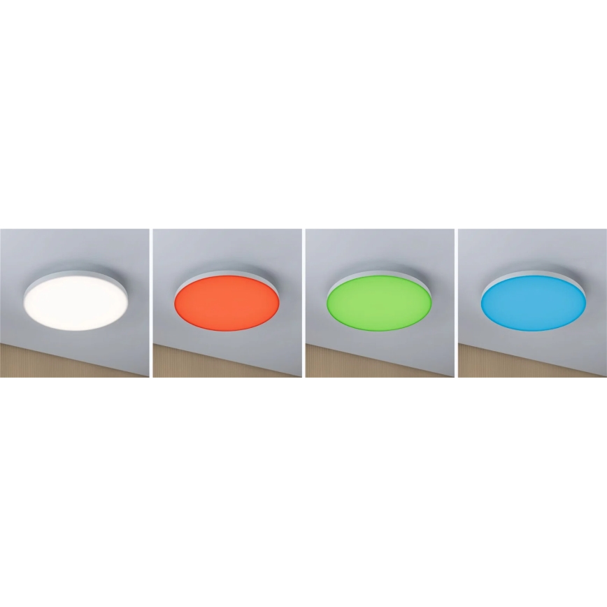 Paulmann 79897 - LED RGBW/22W Stmievateľné stropné svietidlo SMART VELORA 230V