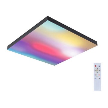 Paulmann 79908 - LED/19W RGBW Stmievateľné stropné svietidlo VELORA 230V 3000-6500K + diaľkové ovládanie