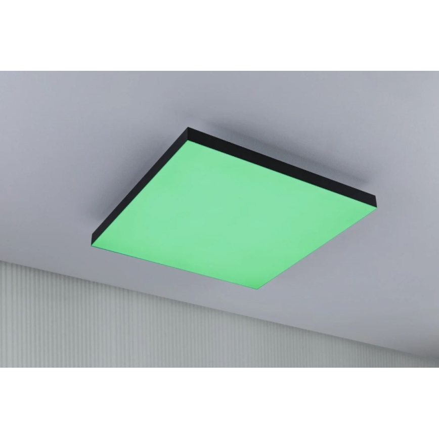 Paulmann 79908 - LED/19W RGBW Stmievateľné stropné svietidlo VELORA 230V 3000-6500K + diaľkové ovládanie