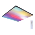 Paulmann 79909 - LED/31W RGBW Stmievateľné stropné svietidlo VELORA 230V 3000-6500K + diaľkové ovládanie