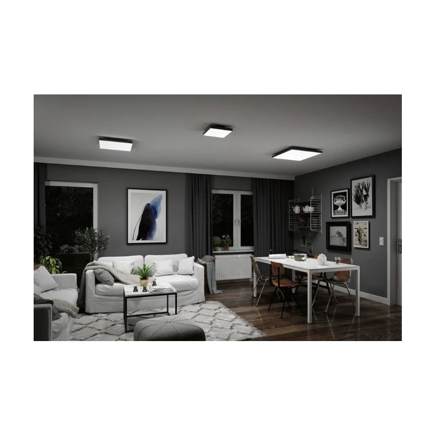 Paulmann 79909 - LED/31W RGBW Stmievateľné stropné svietidlo VELORA 230V 3000-6500K + diaľkové ovládanie