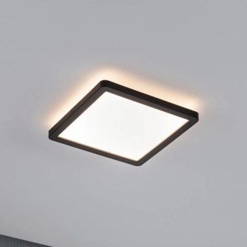 Paulmann 79920 - LED/11,2W stmievateľný panel ATRIA 230V 3000K 19x19 cm čierny