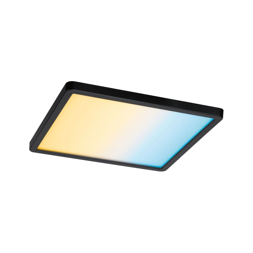 Paulmann 79967 - LED/16W IP44 Stmievateľné podhľadové kúpeľňové svietidlo AREO 230V 23x23 cm čierne