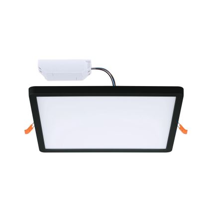 Paulmann 79967 - LED/16W IP44 Stmievateľné podhľadové kúpeľňové svietidlo AREO 230V 23x23 cm čierne