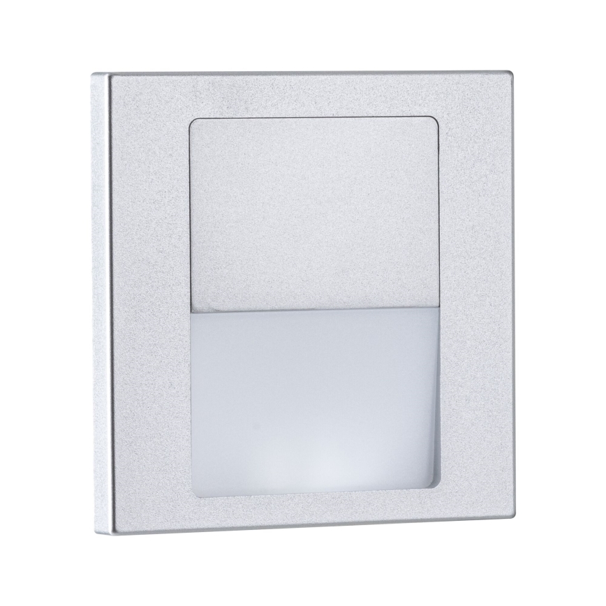 Paulmann 80000 - LED/1W Schodiskové svietidlo TSARO 230V Follow/matný chróm