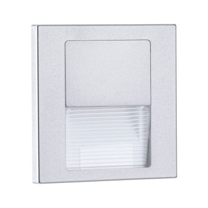 Paulmann 80000 - LED/1W Schodiskové svietidlo TSARO 230V Follow/matný chróm