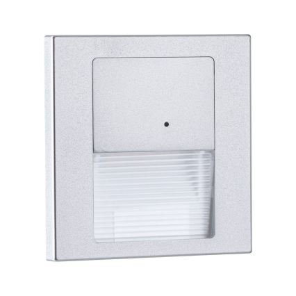 Paulmann 80003 - LED/1W Schodiskové svietidlo so senzorom TSARO 230V Lead/matný chróm