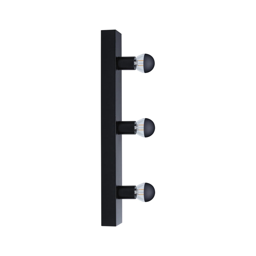 Paulmann 80097 - 3xE14/40W IP44 Kúpeľňové osvetlenie zrkadla REGULA 230V čierna