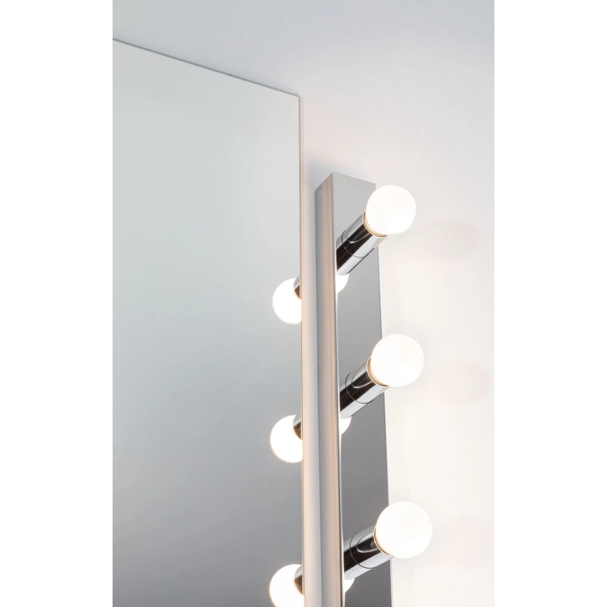 Paulmann 80098 - 4xE14/40W IP44 Kúpeľňové osvetlenie zrkadla REGULA 230V lesklý chróm