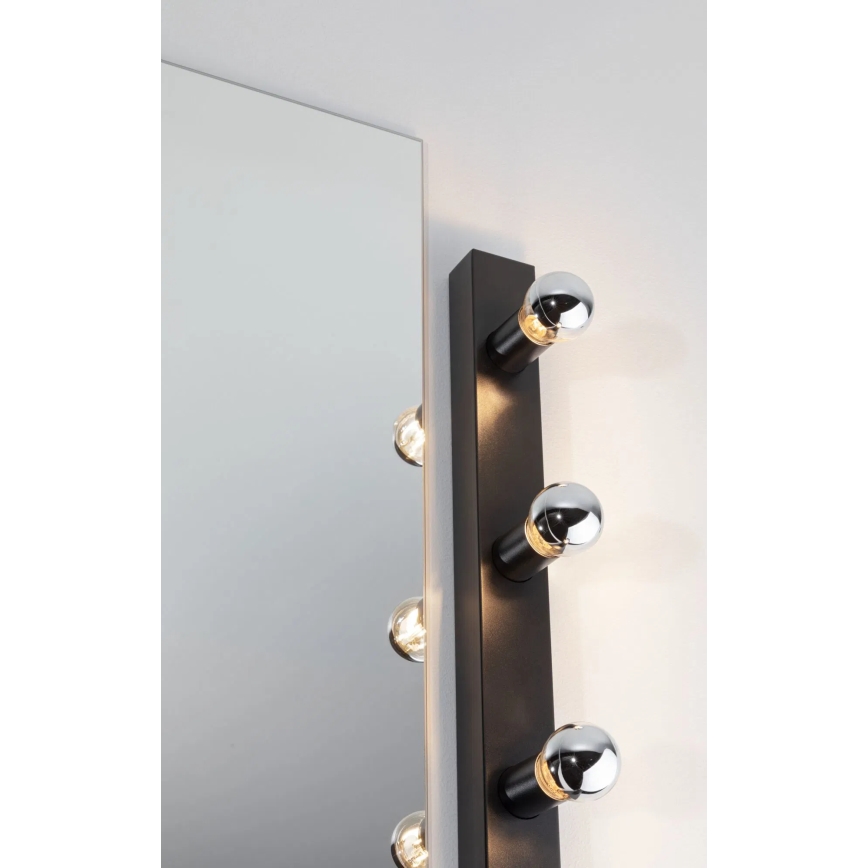 Paulmann 80099 - 4xE14/40W IP44 Kúpeľňové osvetlenie zrkadla REGULA 230V čierna