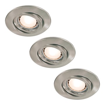 Paulmann 92025 - SET 3x LED Podhľadové svietidlo QUALITY LINE 3xGU10-LED/3,5W Paulmann 92025 - SET 3x LED Podhľadové svietidlo QUALITY LINE 3xGU10-LED/3,5W