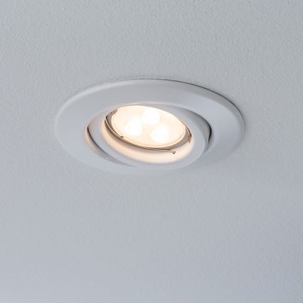 Paulmann 92027 - SADA 3xLED-GU10/3,5W Podhľadové svietidlo QUALITY 230V