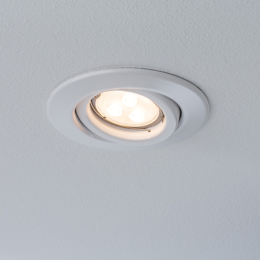 Paulmann 92027 - SET 3x LED Podhľadové svietidlo QUALITY LINE 3xGU10-LED/3,5W