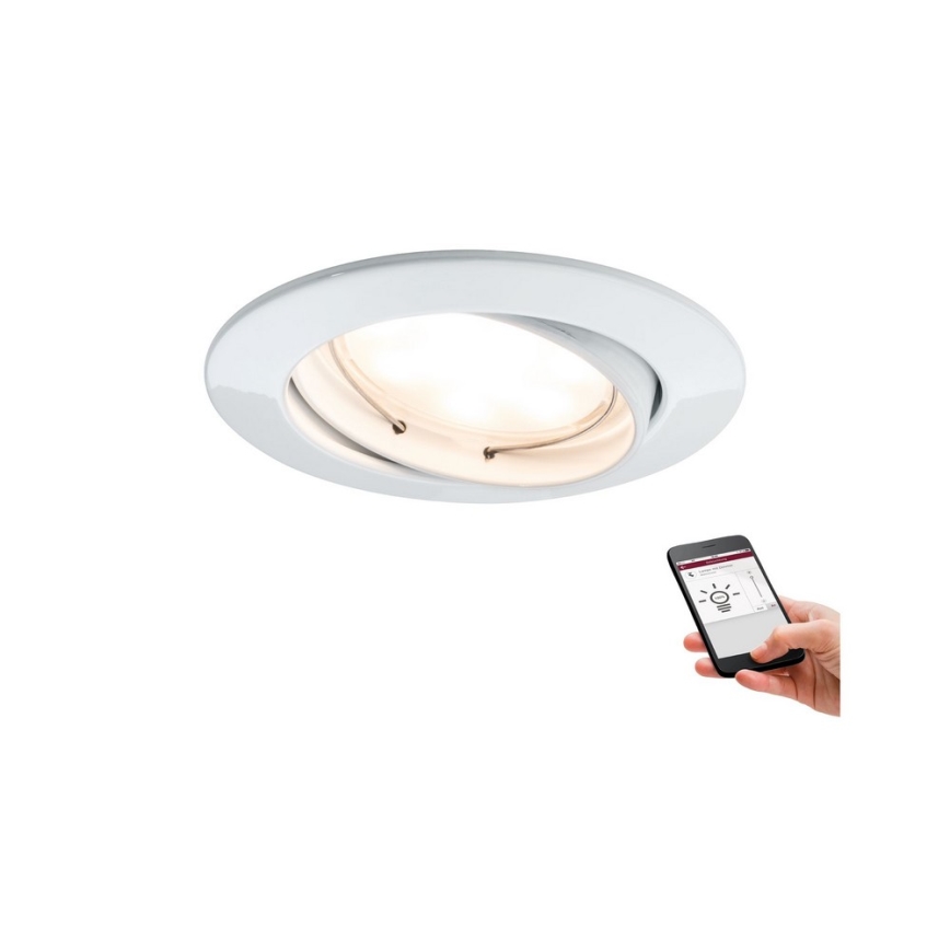 Paulmann 92094 - LED/5W Kúpeľňové podhľadové svietidlo COIN 1xLED/5W/230V