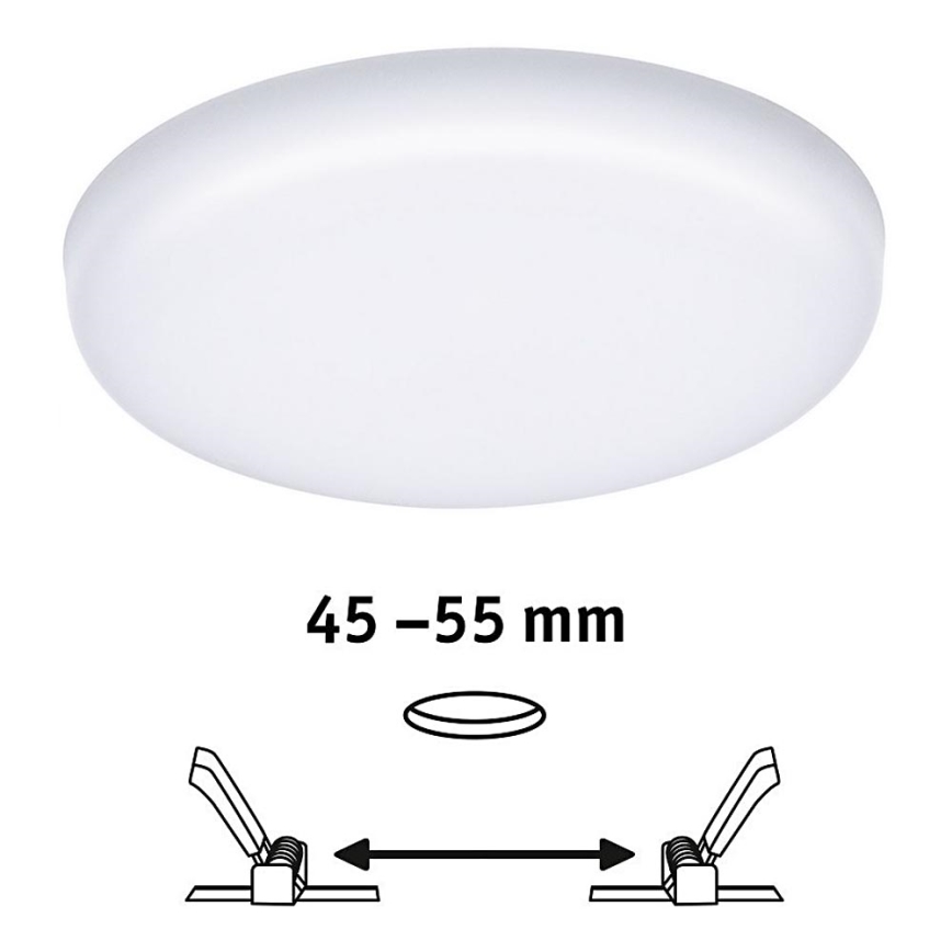 Paulmann 92390 - LED/4,5W IP44 Kúpeľňové podhľadové svietidlo VARIFIT 230V