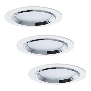 Paulmann 92693 - SADA 3xLED/8W Stmievateľné podhľadové svietidlo PREMIUM LINE 230/