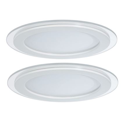 Paulmann 92705 - SADA 2xLED/7,5W Stmievateľné podhľadové svietidlo DECODOT 230V