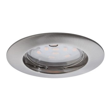 Paulmann 92756 - LED/6,8W IP44 Kúpeľňové podhľadové svietidlo COIN 230V