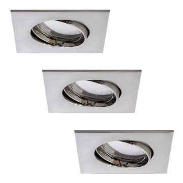 Paulmann 92773 - SADA LED/6,8W Kúpeľňové podhľadové svietidlo COIN 230V