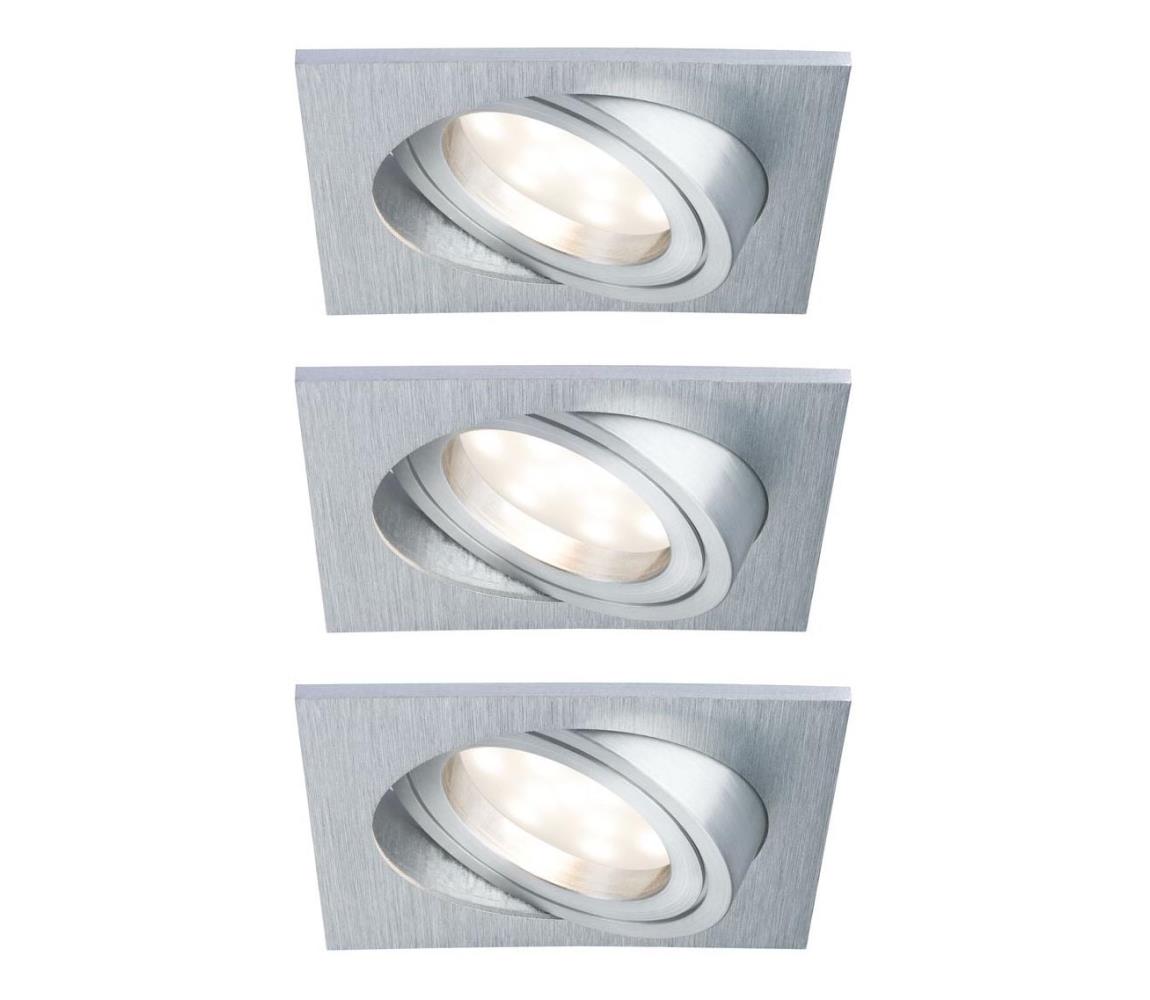 Paulmann Paulmann 92799 - SADA 3x LED/6,8W IP23 Kúpeľňové podhľadové svietidlo COIN 230V