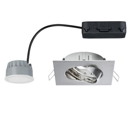 Paulmann 92840 - LED/7W Stmievateľné kúpeľňové podhľadové svietidlo COIN 230V