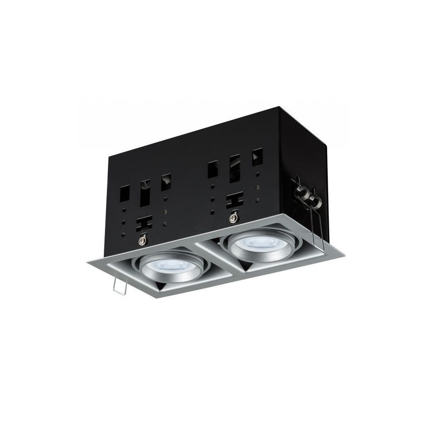 Paulmann 92906 - 2xLED-GU10/7W Stmievateľné podhľadové svietidlo CARDANO 230V