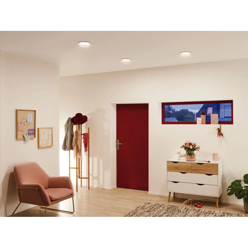 Paulmann 92946 - LED/11W IP23 Kúpeľňové podhľadové svietidlo AREO 230V pr. 18 cm matný chróm
