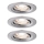 Paulmann 92973 - SADA 3xLED/4,2W IP23 Stmievateľné kúpeľňové svietidlo COIN 230V