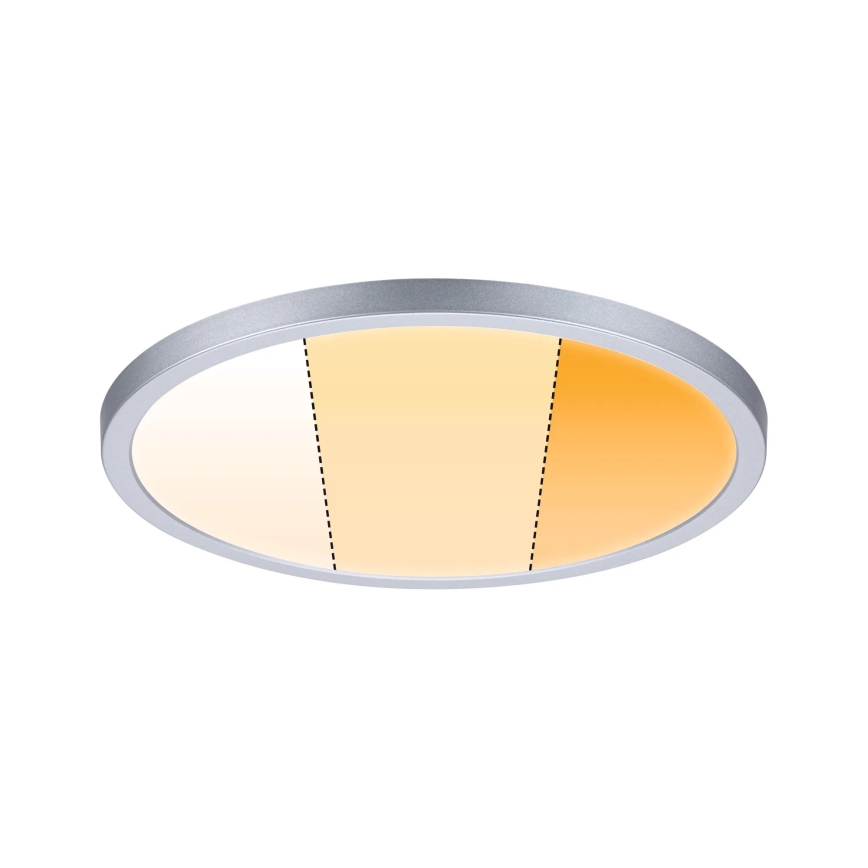 Paulmann 92992 - LED/16W IP44 kúpeľňové zapustené stropné svietidlo AREO 230V 2000/3000/4000K pr. 23 cm matný chróm