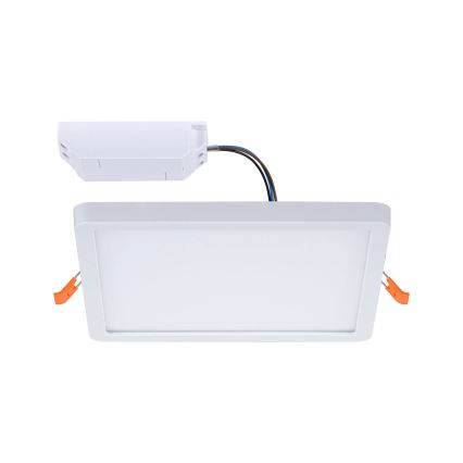 Paulmann 92993 - LED/13W IP44 Kúpeľňové zápustné svietidlo AREO 230V 2000/3000/4000K 17,5x17,5 cm biela