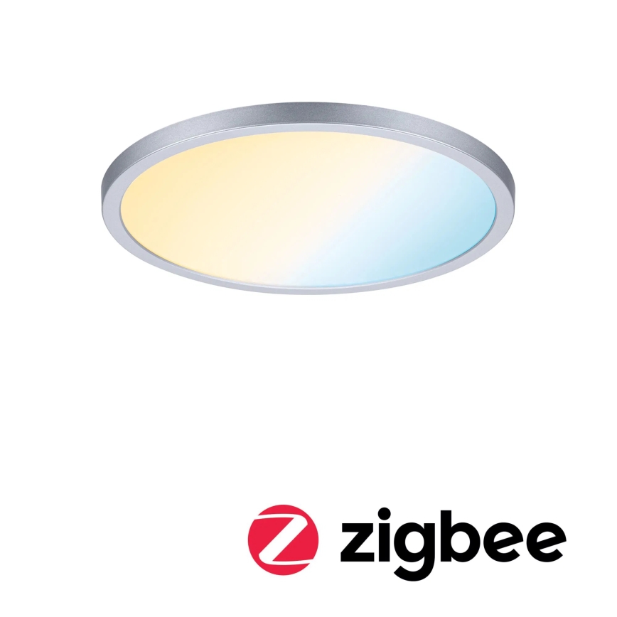 Paulmann 93046 - LED/16W IP44 Stlmiteľné kúpeľňové zapustené svietidlo AREO 230V 3000-6500K pr. 23 cm matný chróm
