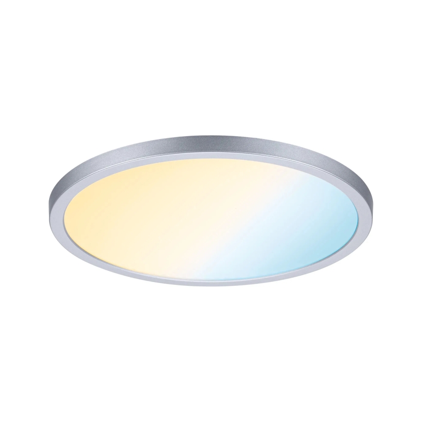 Paulmann 93046 - LED/16W IP44 Stlmiteľné kúpeľňové zapustené svietidlo AREO 230V 3000-6500K pr. 23 cm matný chróm