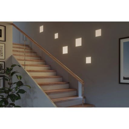 Paulmann 93059 - LED/13W IP44 stmievateľné kúpeľňové podhľadové svietidlo AREO 230V 17,5x17,5 cm biele