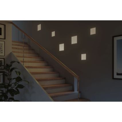 Paulmann 93059 - LED/13W IP44 stmievateľné kúpeľňové podhľadové svietidlo AREO 230V 17,5x17,5 cm biele