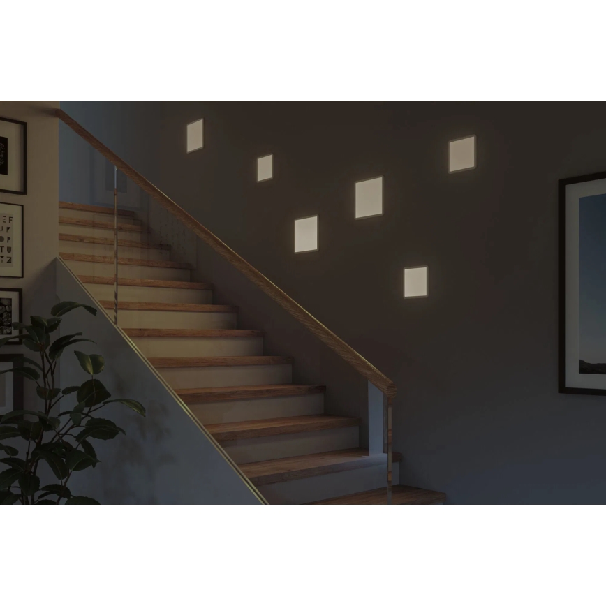 Paulmann 93059 - LED/13W IP44 stmievateľné kúpeľňové podhľadové svietidlo AREO 230V 17,5x17,5 cm biele