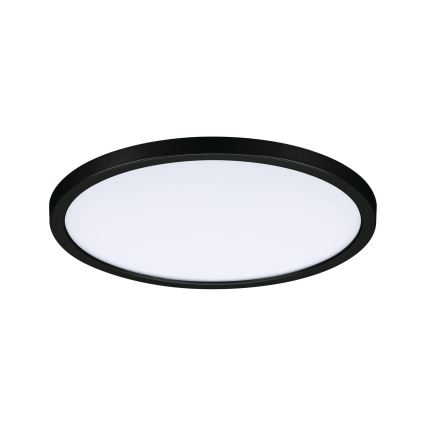 Paulmann 93102 - LED/16W IP44 Stlmiteľné kúpeľňové zapustené svietidlo AREO 230V 2000/3000/4000K priemer 23 cm čierne