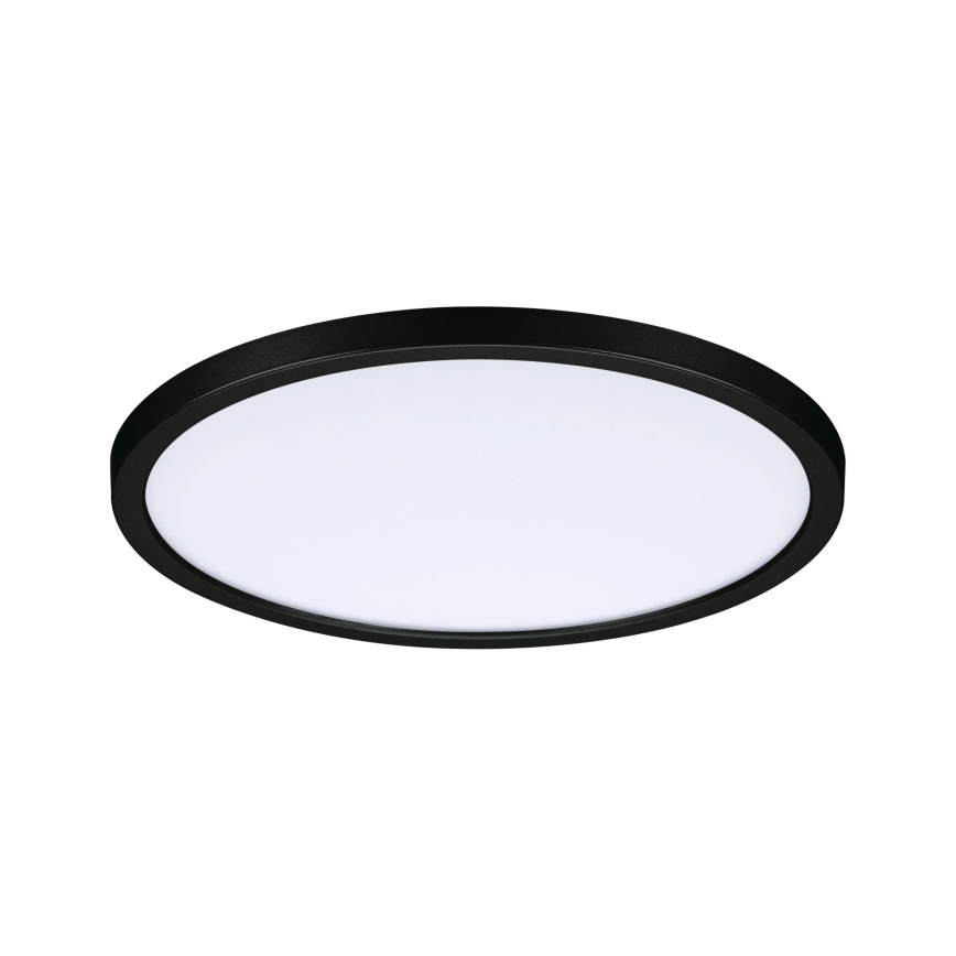 Paulmann 93102 - LED/16W IP44 Stlmiteľné kúpeľňové zapustené svietidlo AREO 230V 2000/3000/4000K priemer 23 cm čierne