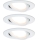 Paulmann 93485 - SADA 3xLED/6W IP23 Stmievateľné kúpeľňové podhľadové svietidlo NOVA 230V