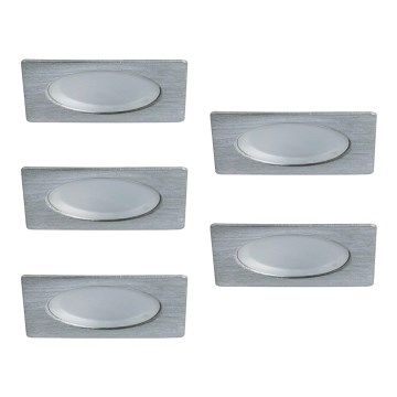 Paulmann 93587 - SADA 5xLED/0,4W Podhľadové svietidlo 12V/230V 2700K