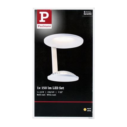 Paulmann 93591 - LED/2,5W Stropné svietidlo GLINT 230V