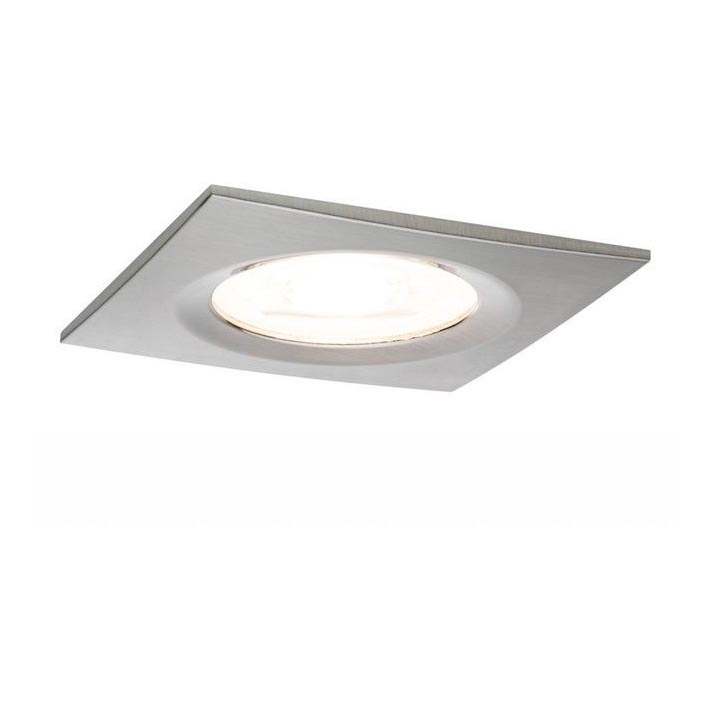 Paulmann 93611 - LED-GU10/7W IP44 Stmievateľné kúpeľňové podhľadové svietidlo NOVA 230V