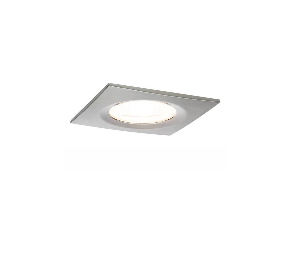 Paulmann Paulmann 93611 - LED-GU10/7W IP44 Stmievateľné kúpeľňové svietidlo NOVA 230V