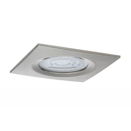 Paulmann 93611 - LED-GU10/7W IP44 Stmievateľné kúpeľňové podhľadové svietidlo NOVA 230V