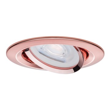 Paulmann 93642 - Kúpeľňové podhľadové svietidlo NOVA 1xGU10/35W/230V rosegold Paulmann 93642 - Kúpeľňové podhľadové svietidlo NOVA 1xGU10/35W/230V rosegold