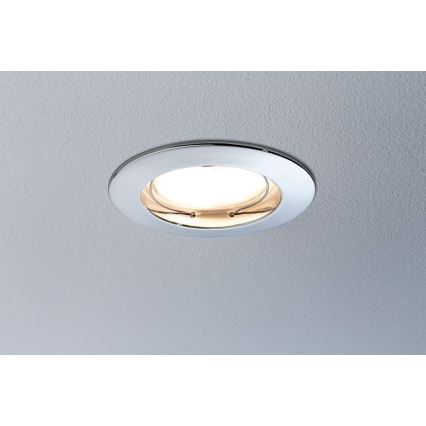 Paulmann 93965 - LED/7W Kúpeľňové stmievateľné svietidlo COIN 230V