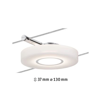 Paulmann 94090 - LED/4W Bodové svietidlo do lankového systému DISC 12V biela