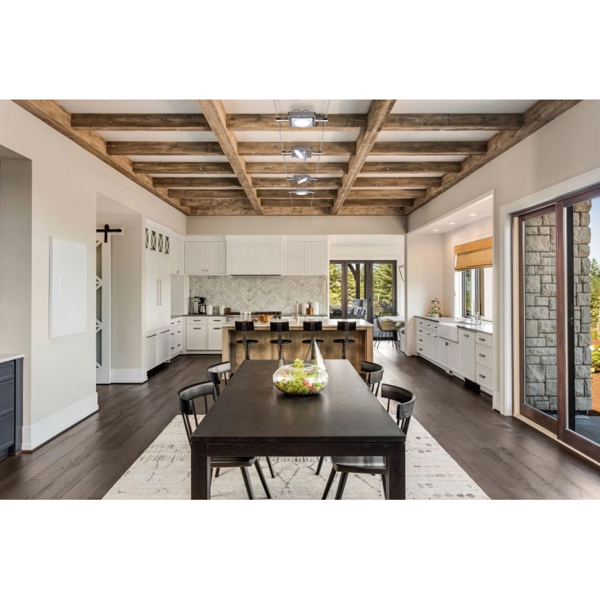 Paulmann 94107 - SADA 4xLED/4,3W Kompletný lankový systém MAC 230V matný chróm