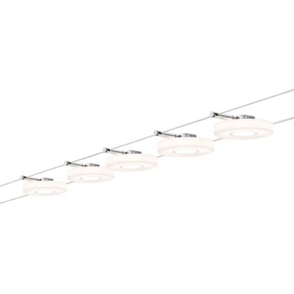 Paulmann 94109 - SADA 5xLED/4,3W Bodové svietidlo do lankového systému MAC 230V