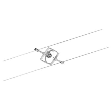 Paulmann 94133 - sada 5× GU5,3/10W, kompletný lanový systém MAC 230V v matnom chróme