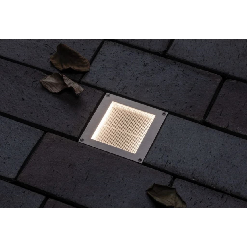Paulmann 94238 - LED/0,7W IP67 Solárne nájazdové svietidlo ARON 3,7V 650 mAh
